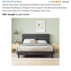 King Size Mattress & Bed Frame