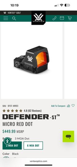 Vortex defender st