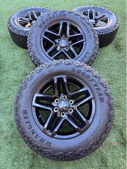 Chevy Silverado trail Boss rims and tires wheels and tires Chevy Silverado