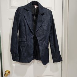 True Religion  Brand Jean Denim Vintage Jacket NWOT 