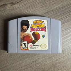 Ready 2 Rumble Boxing Nintendo 64 Video Game