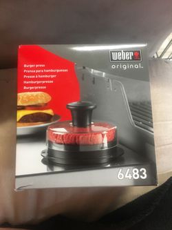 Weber 6483 burger press! New box for in Chicago, IL - OfferUp
