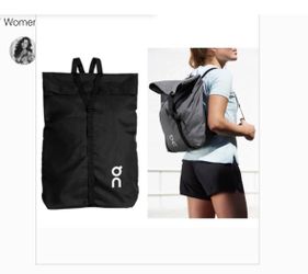 New On Running On Pack Backpack Black
