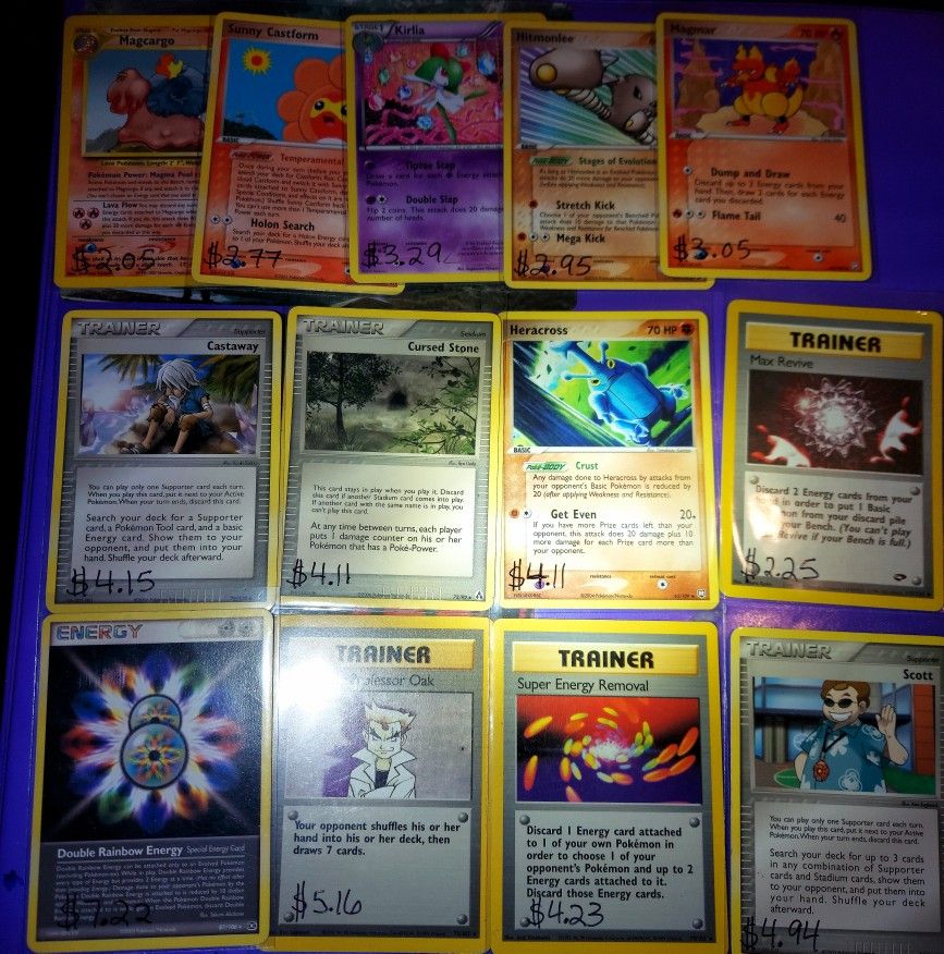 Pokemon Vintage Lot All Nm