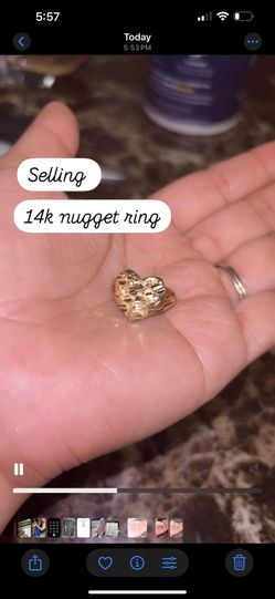 14k Nugget Ring