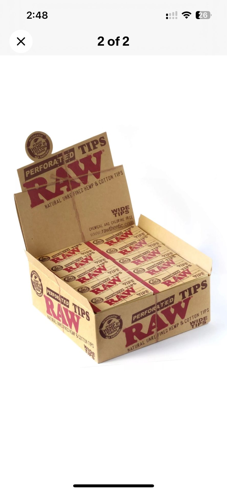 Raw Rolling Papers