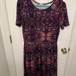 LulaRoe Amelia Dress XL 