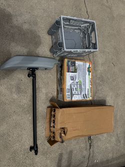 Kayak fishing gear/ Yakgear Stabilizer/ Flambeau Tuff Crate