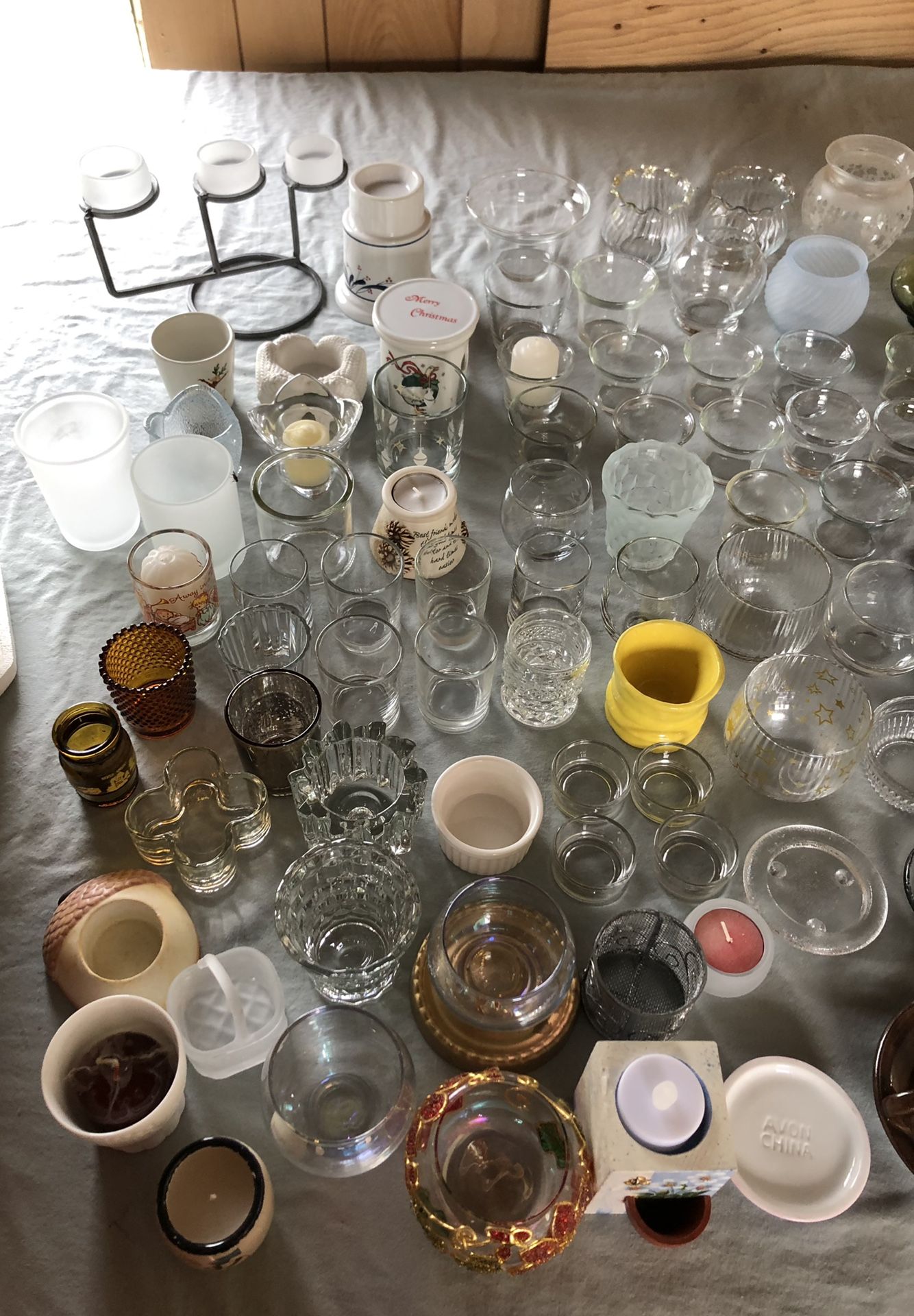 VOTIVE CANDLE HOLDERS & TEA LIGHTS