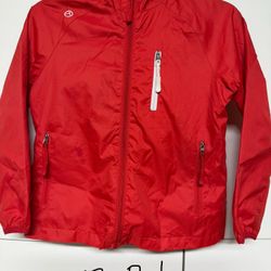 kid rain jacket size 7-8y like new condition 