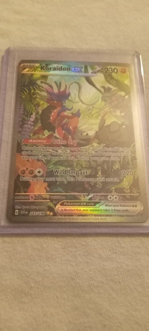 koraidon pokemon card holo Koraidon (Scarlet & Violet 124)