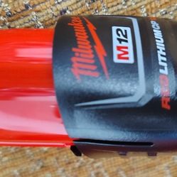 Milwaukee M12 12V 1.5AH battery for Power Tools