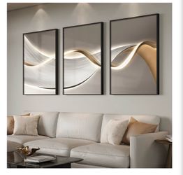 Modern Luxury Abstract Wall Art.