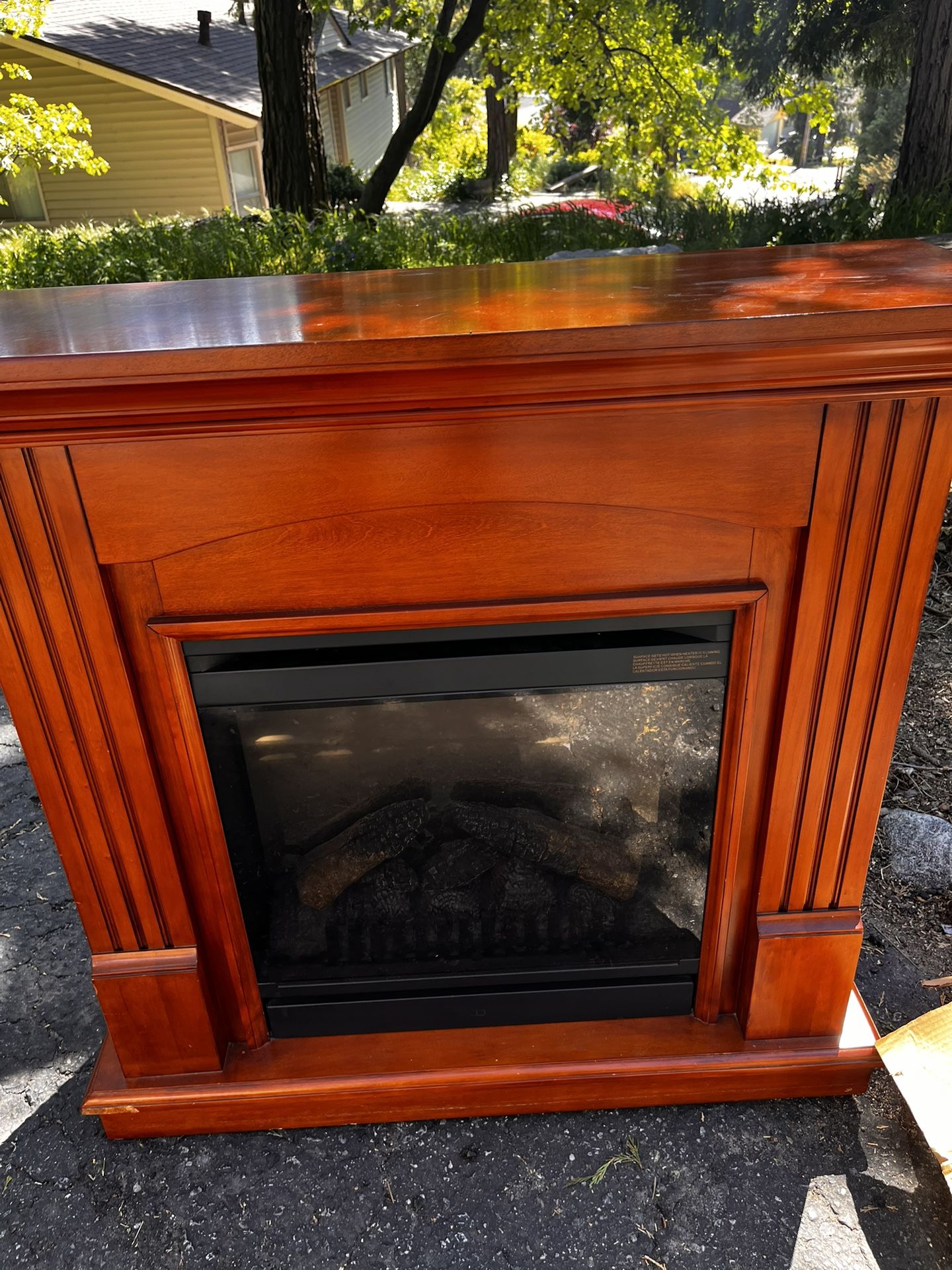 ElectraLog Fireplace