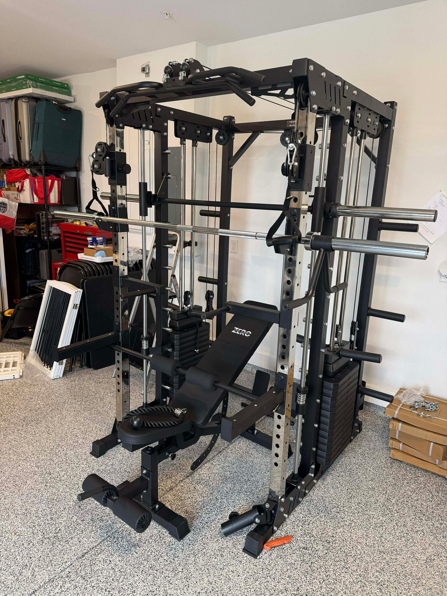 ‼️✅FREE DELIVERY/INSTALL 🚚🛠️ ULTIMATE Smith Machine 400🔥
