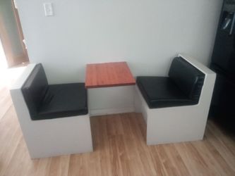Kitchen booth style chairs
