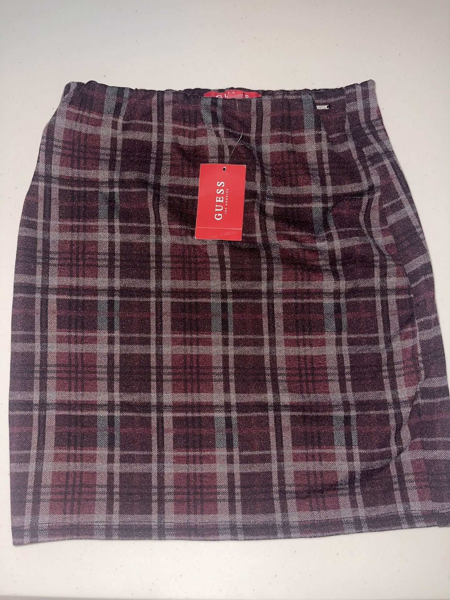 Guess Flannel Skirt