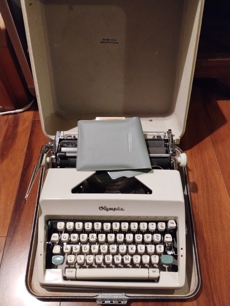 Antique Olympia Typewriter
