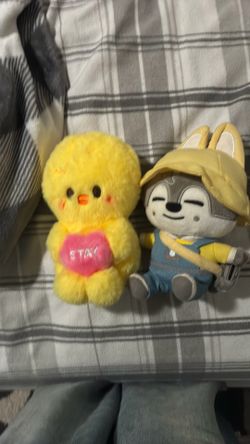 Felix and Bangchan plushie pack
