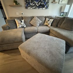Gray Sectional 