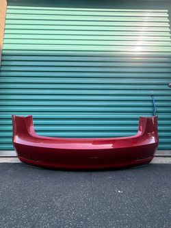 Tesla Model 3 2017 2018 2018... 2019 2020 2021.. 2022 2023 Rear Bumper OEM