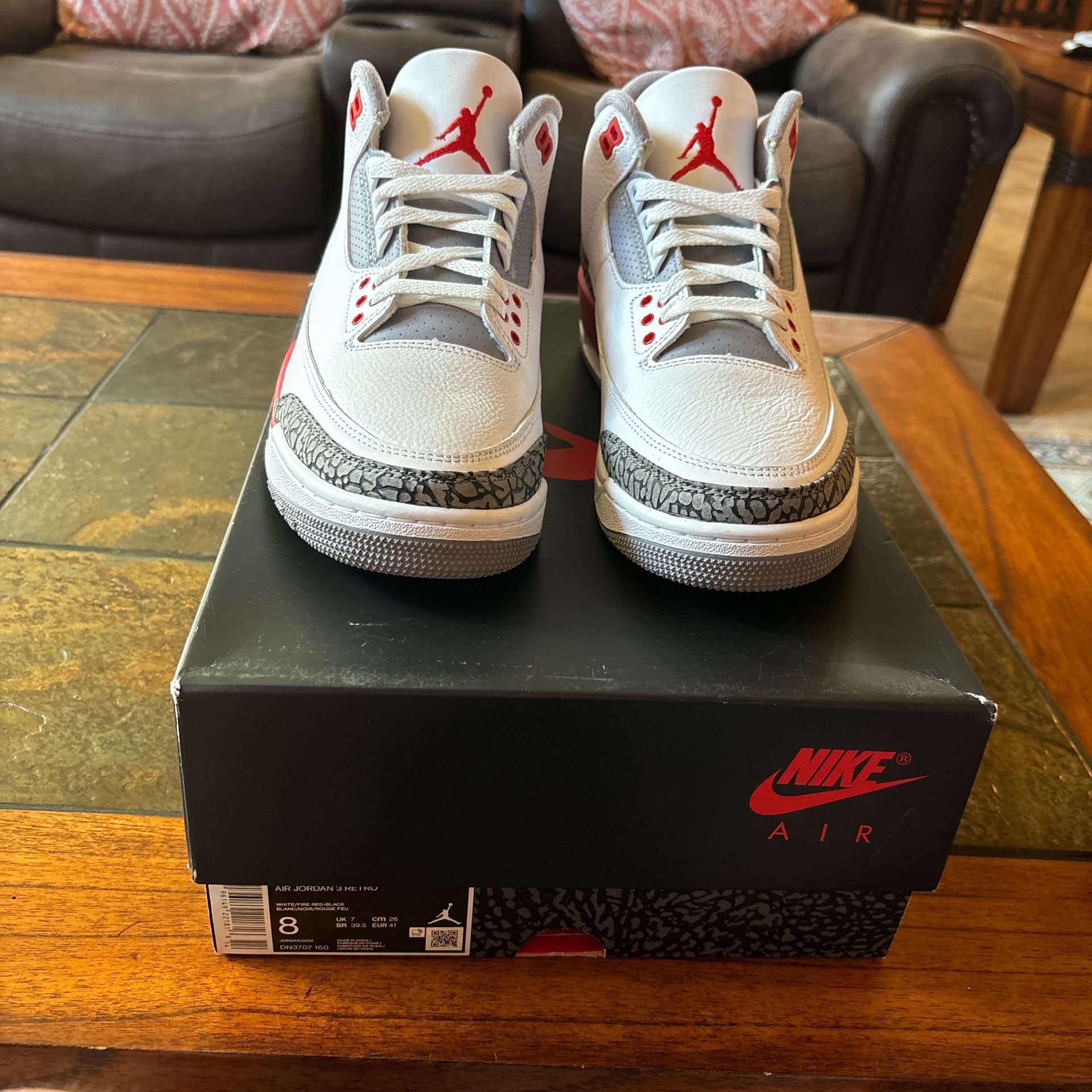 Air Jordan 3 Fire Red
