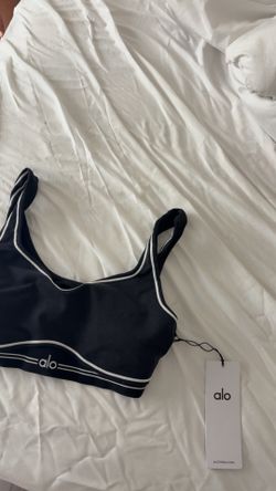 Alo Yoga Black Sports Bra with Tags