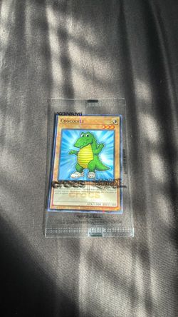 Yugioh X Crocs Promo Card