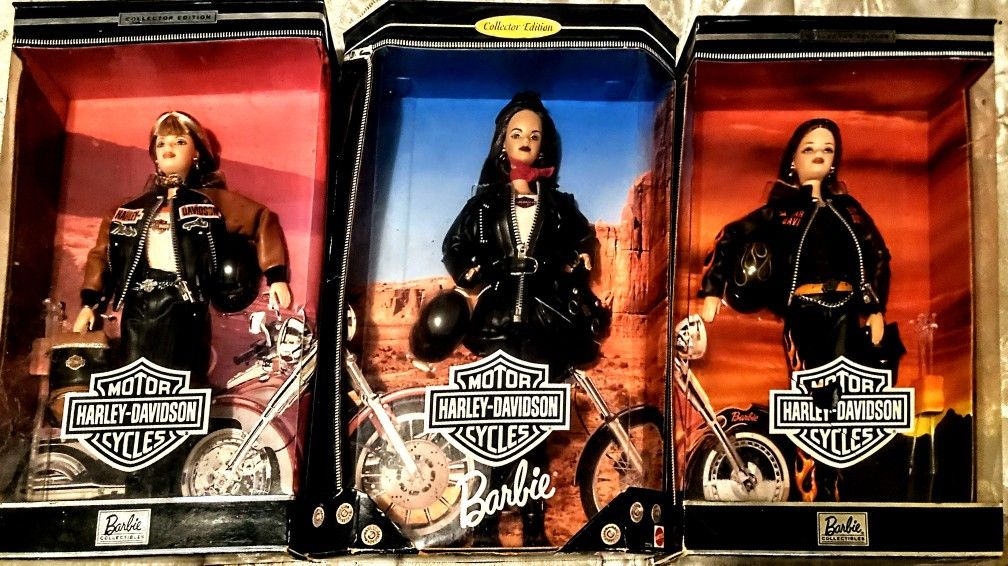 Harley Davidson Barbies