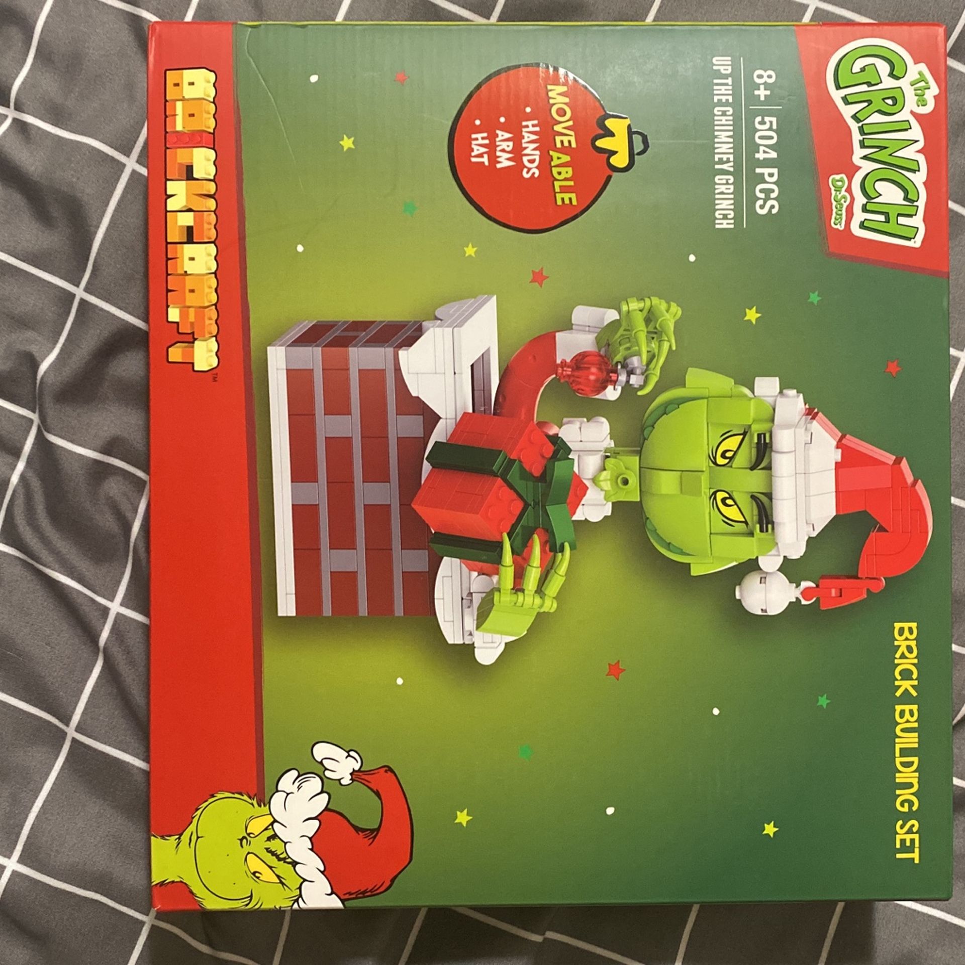 The Grinch (Up The Chimney Grinch) Brickcraft Building Set