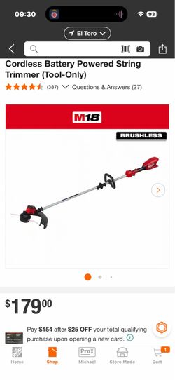 Milwaukee Weed Eater