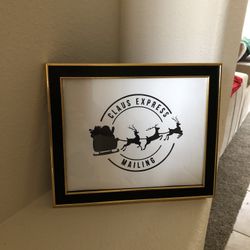 Santa Claus express 8 x 10 picture custom-made
