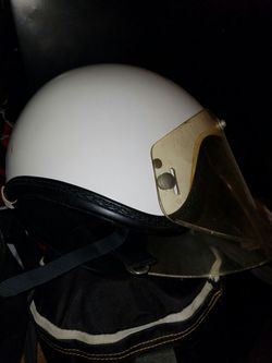 70s motorcycle helmet