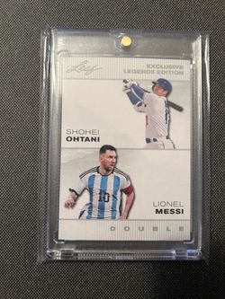Leaf 2023 Special Release Exclusive Legends Double Ohtani Messi ELE-06
