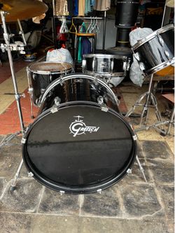 Gretsch Energy 4 Pc Drumset with 3 Pc Symbol set