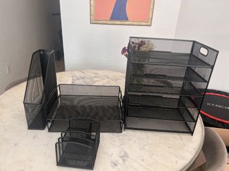 Desk Organizer 4 Pcs