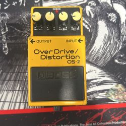 Boss Overdrive/ Distortion OS-2 Pedal