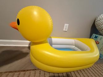Inflatable Duck Baby Bathtub