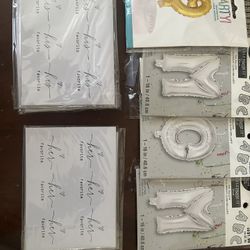 Stickers/ Balloons