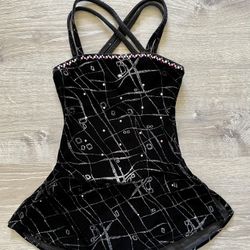 Mondor youth black competition dress