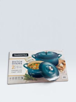 Tramontina Enameled Cast Iron Dutch Ovens 2-Pack (4Qt & 7Qt)