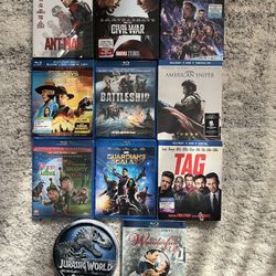 Blu Ray Movies bundle $10 for all