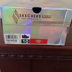 Women’s Purple Sketchers  10W