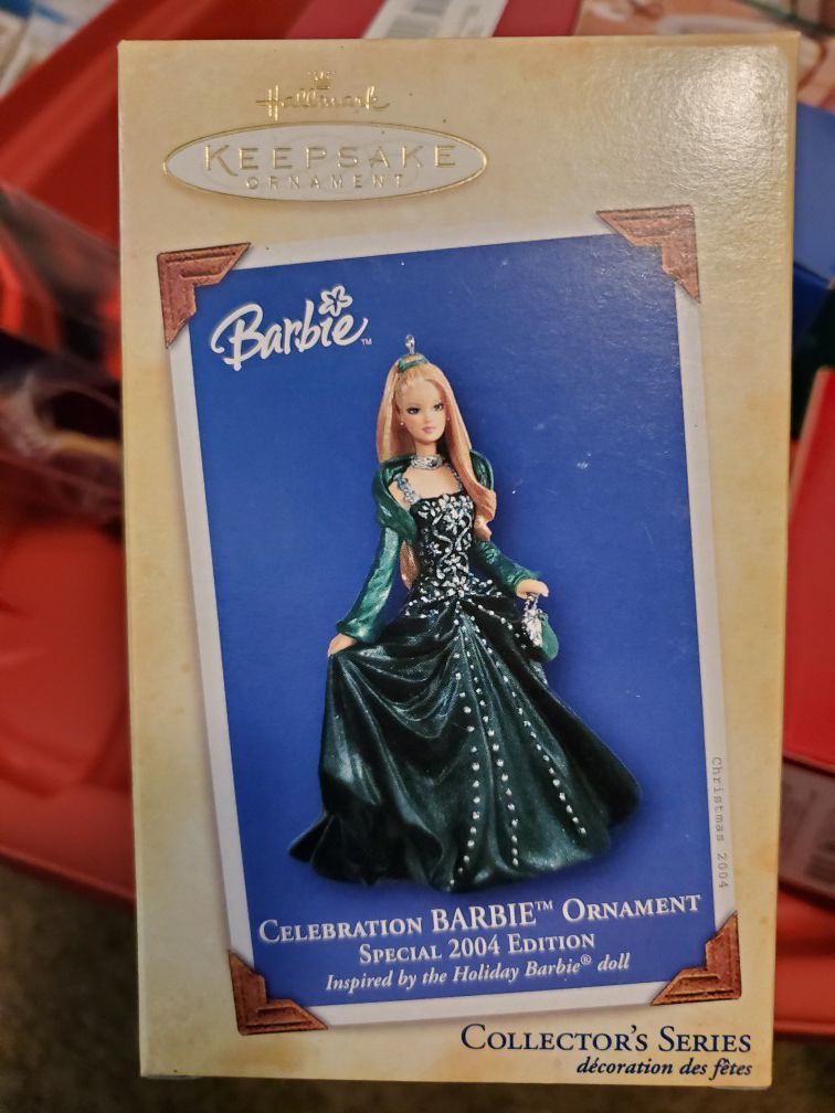 Hallmark Barbie Holiday Collection Ornaments