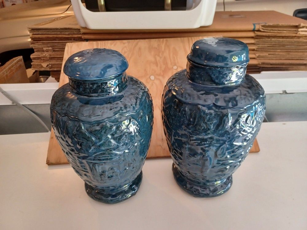 Decorative ginger jars