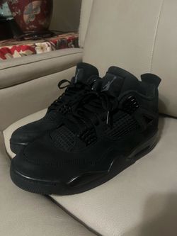 Black Cat Jordan 4s Worn Twice Open To Offers