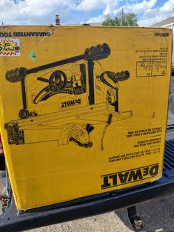 Dewalt 8 1/4" 15amp Table Saw