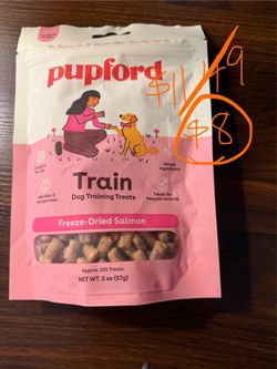 NEW- Pupford Dog Treats- Salmon