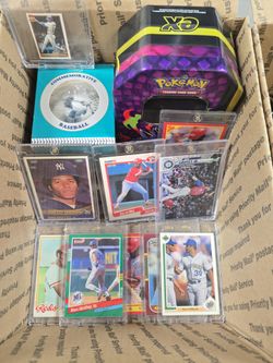 Ken griffey sr/jr with Pokémon Case