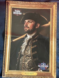 Austin Riley Braves All Star Game Framed Poster